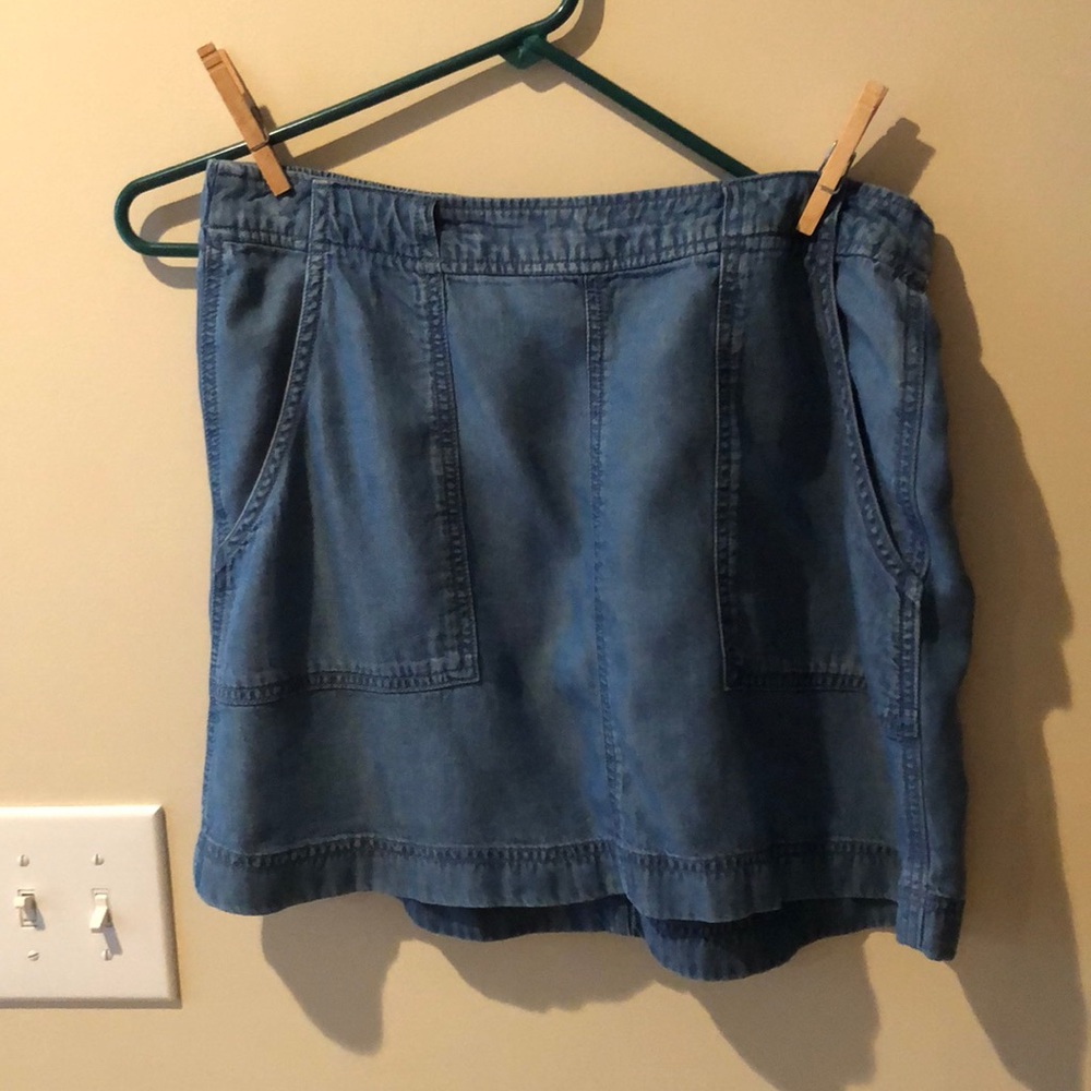 Lucky Brand Jean Mini Skirt